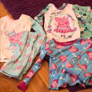 Peppa Pig pj lot